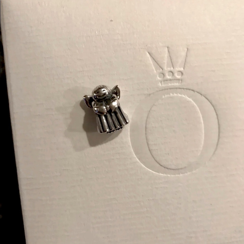 Pandora Authentic Retired Angel of Hope Charm- 925 Sterling Silver